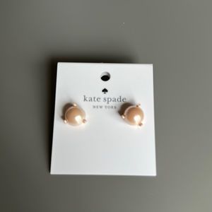 NWT Kate Spade pearl studs